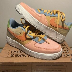 Nike Kids Pastel Sneakers - Pink, Blue, Green, Tan ☀️